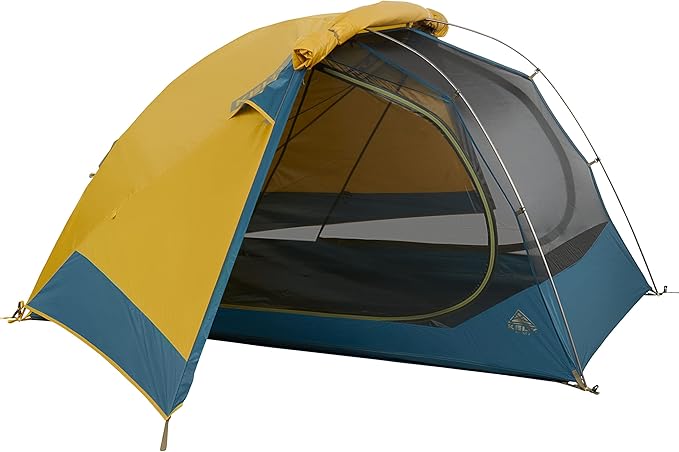 Kelty Far Out Backpacking Tent + Tent Footprint Package, 2 or 3 Person Capacity, Backpacking Starter Kit and Camping Shelter, Stuff Sack Included