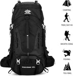 Esup 50L Hiking Backpack Men Camping Backpack with rain cover 45l+5l Lightweight Backpacking Backpack Travel Backpack