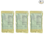 MRE (Meal-Ready-to-Eat) | Single Serving Entree | Emergency Meals | Survival Food | Fresh Dates | Long Shelf Life | Made in USA (3-Pack, Beef Taco Filling)