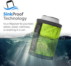 PHOOZY Insulated Can Cooler for 12oz Cans with NASA-Inspired Technology - Patented Koozie That Keeps Drinks Cold 10x Longer - Lightweight Beer Koozie for Outdoor Adventures - Green