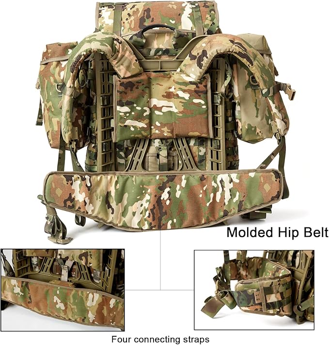 MT Military MOLLE 2 Large Rucksack with Frame, Army Tactical Backpack