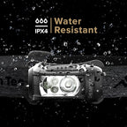 Princeton Tec Remix 450 Lumen Maxbright & Ultrabright Black / Dark Gray, LED Headlamp, IPX4 Water Resistance, Essential for Hiking, Camping, Hunting, Fishing, Running, & Safety Preparedness.