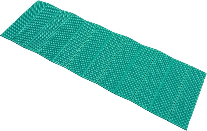 Double Egg Crate Sleeping Pad Egg Crate Sleeping PadSponge Sleep Mat, Foldable Thickened Foam Sleep Mat Camping Sleeping Padfor Outdoor Camping 186x57CMFoam Pads