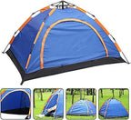 2 Person Tents for Camping Automatic Pop Up Camping Tent Lightweight Waterproof Windproof Dome Tents for Kids & Adults Great for Camping Backpacking and Hiking Ou Blue (Color : Orange)