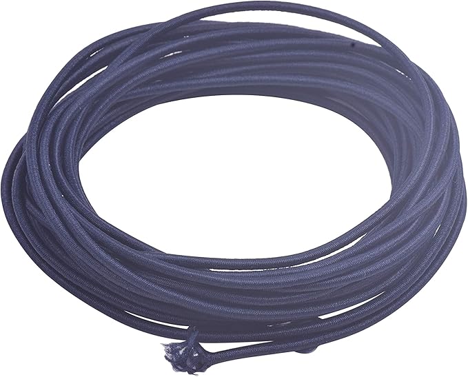 KONMAY 2.5mm Shock Cord Bungee Cord for Drawstrings & Adjusters, 12 Colors Mixed Elastic Cord for Apparel, Outdoor Gear,Backpack Cords, Zipper Pulls & DIY Utility, 60 Yards