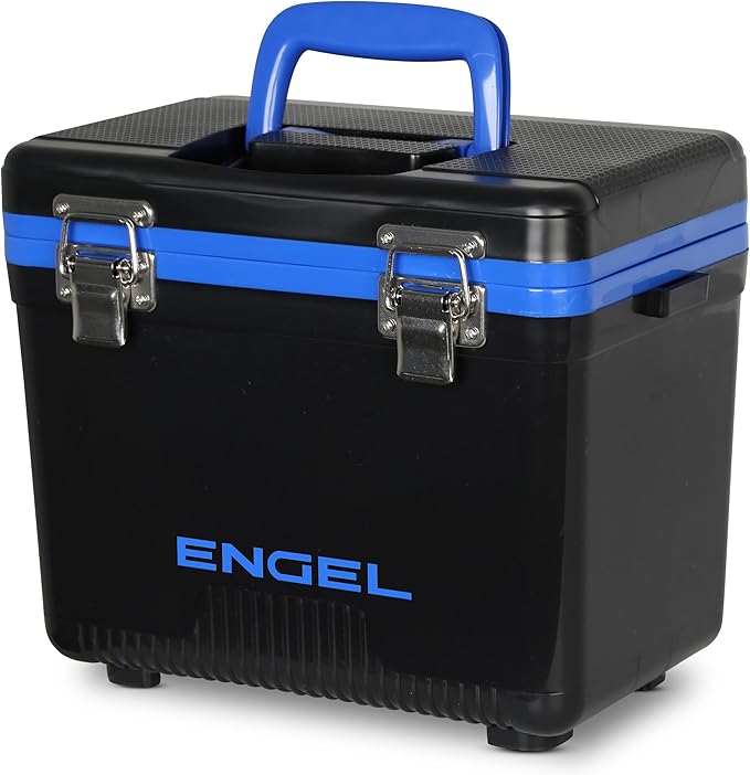 Engel UC7 7.5qt Leak-Proof, Air Tight, Drybox Cooler and Small Hard Shell Lunchbox for Men and Women