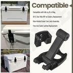 Cooler Cam Latch Compatible with Fatboy, Bird Dog, OVO, Seavilis, Xspec Coolers, Replacement Roto-Molded Cooler Cam Latch Assembly, Tree-line Cooler Latches Replacement (2)