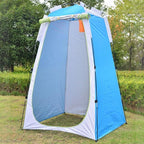 Camping Tent,Shower Tent, Portable Shower Tent, Beach Shower Toilet Changing Tent Sun Rain Shelter Tent for Outdoor Camping, Beach, Photography(Blue)