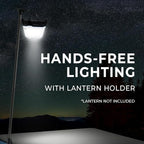 CORE Lantern Holder | Fits The CORE 4 Foot Outdoor FlexRail Camp & Cook Table | Portable for Beach, Picnic, Backyards, BBQ, Tailgate, Patio, and Party