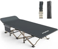 ATORPOK Camping Cot for Adults Comfortable, Tent Folding Cot for Sleeping, Lightweight Folding Bed with Carry Bag for Kids Supports 450 lbs, Office Na