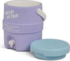Igloo 2-Gallon Retro Party Water Jug Cooler, Lilac Breeze