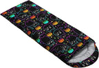 HOSIMA Dear Hunting Pattern Cold Weather Sleeping Bags for Kids Adults,Black Light Weight Waterproof Sleeping Bags for Outdoors Hiking.
