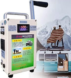 Outdoor Generator Portable Hand Crank Generator,150w 110v 220v 15000mah Small Hand Crank Generator,Used for Mountaineering,Travel,Hiking,Camping,Emergency,Power Outage,110V