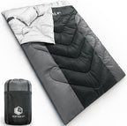 VENTURE 4TH Backpacking Sleeping Bag – XXL, Double and Single Sizes - Lightweight Warm & Cold Weather Sleeping Bags for Adults, Kids & Couples – Ideal for Hiking, Camping & Outdoor Adventures