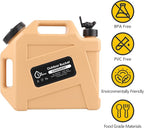 3.2 Gallon/5 Gallon Water Containers with Spigot, BPA Free Water Jug, Military Green Water Tank, Multifunction Water Storage Containers for Camping Outdoor Hiking,Emergency Stroage