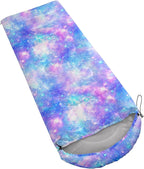QOOMO Axolotl Cute Camping Sleeping Bags,3 Season Warm & Cool Weather,Lightweight,Waterproof Sleeping Bags for Adults & Kids,Traveling,and Outdoors