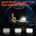 Solar-Generator-600W-Portable-Power-Station-with-60W-Solar-Panel-Included - 296Wh Backup Solar Power Bank with AC Outlets DC USB-C USB QC3.0 for Camping Boat Travel Outdoor Adventures Home Emergency