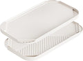 Caannasweis Nonstick Griddle Grill Pan - 19.5" x 11" Reversible Griddle Pan for Stove Top, Grill, or Campfire, Two Burner Cast Aluminum Grill, Rectangular Baking Flat and Ribbed Griddle Plate, Beige