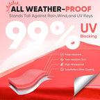 Sekey 10x10 Instant Pop Up Canopy – One Push Setup Easy Up Gazebo; 99% UV Blocking Sun Shade; Waterproof & Wind Proof with Weight Bags; for Commercial Outdoor Events, Camping, Beach, Parties