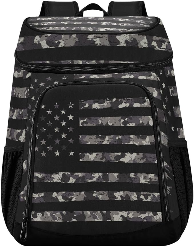 Tropical Pineapples Fruits Cooler Backpack Insulated Leak Proof Beach Cooler Bag Soft Lunch Picnic Hiking Camping Backpack Cooler