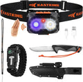KastKing FieldLite Fishing Tool Set, Camping Gear Set, Multi-Function Outdoor Kit, 5-Mode LED Headlamp, 7.5" Fishing Pliers, 7" Razor-Sharp Knife, 7" Filet Knife, 5-in-1 Tactical Bracelet