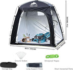 Bike Storage Tent, 82*52*71 In Outdoor Portable Storage Tent,Made of 210D Oxford Cloth PU4000mm Waterproof Fabric, Storage Shed for 2-4 bike, Motorcycles,Garden Tools,Lawn Mower,Various Tools