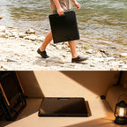 Tactical Camping Table with Adjustable Height, Collapsible Table Lightweight with Carry Bag for Camping, Travel expeditions, Hiking, Picnics, BBQs & Beach Trips