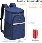 Backpack Cooler Backpack 26 Cans Insulated Leak Proof for Women Men Beach Camping Picnic Fishing Hiking Lunch Backpack Waterproof Cooler