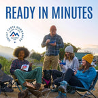 Mountain House Granola with Milk & Blueberries Freeze Dried Backpacking & Camping Food 6-Pack