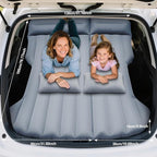 SUV Air Mattress, Car Air Mattress Compatible with Tesla Model Y, Camping Bed for Car Backseat, Inflatable Sleeping Pad with Pump, Truck Jeep Travel Bed for Camping Road Trip (Grey)