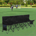 Yaheetech Foldable Sideline Bench 600D Oxford Double Layer Fabric