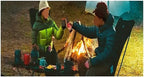 Camping Tableware Titanium Cookware Set Tourism Cauldron Outdoor Cooking Pot Frying Pan Picnic Kitchen Hiking Trekking