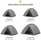 Teton Sports Mountain Ultra Tents, 1-4 Person Backpacking Tent, Lightweight, Perfect for Camping, Hiking and Backpacking – Waterproof and Built to Last