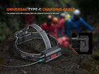 Fenix HP35R 4000 Lumen USB-C Rechargeable Headlamp, with Spotlight, Floodlight and red Light for Search and Rescue, Outdoor use, Emergencies, and More