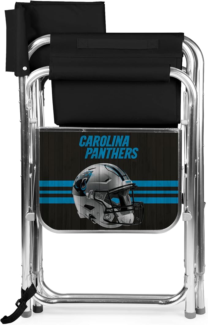 Picnic TIME NFL Unisex-Adult NFL Sports Chair with Side Table, Beach Chair, Camp Chair for Adults