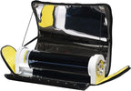 Solar Stove Portable Stove Solar Oven - Solar Cooker for Outdoor Cooking with 5L Large Capacity with Theometer, and Easy-to-Use Design for Camping Hiking and Family Party
