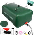 240 L/63.4 Gallon Water Storage Bladder, Foldable Portable Water Bladder Tank, Large Capacity Water Bag Container for Camping, Truck, RV, Emergency, Outdoor