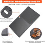 QuliMetal Reversible Griddle Replacement Parts for Weber Genesis II/II LX 400 Series, E410, E415, E435, LX E-440 - 1 Pack