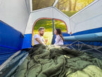 HIKERGARDEN 6-8 Person Camping Tent - Portable Family Cabin Tent for Camp, Windproof Fabric Camp Tent Outdoor for Hiking, Backpacking, Traveling