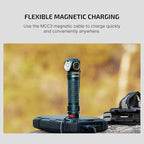 OLIGHT Perun 3 Rechargeable Headlamp Flashlight, 3000 Lumens LED Headlight with Red Light, Waterproof Head Lamp with Headband for Outdoor Camping, Hiking, Working (Dream Blue)