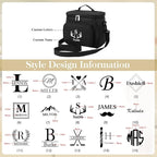 Personalized Insulated Cooler Bag, Custom Name Portable Insulated Camping Bag Suitable for Picnic Beach Hiking Travel