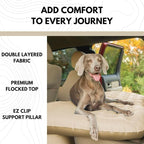 Pittman Outdoors Backseat Bed – 60" Air Mattress for Trucks & Vans – Includes Pump, Pillow & Storage Bag