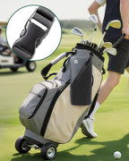 Golf Cooler Bag with Ice Packs - Golf Gifts for Men Fits in Golf Bags Golf Accessories Fathers Day Dad Gifts from Daughter Son Wife - Keeps 6 Beer Cans or 2 Wine Bottles Cold for Hours