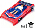 joyson Inflatable Toddler Travel Bed, Extra Large Kids Air Mattress with Electric Pump, Portable Toddler Blow up Mattress for Home, Sleepovers, Camping, Travel