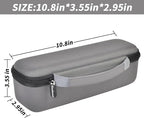 Boobowl Case Compatible with BYSOU/for AsFrost/for SupeDesk/for Outask Camping Light Telescopic and Collapsible Night Mobile Lighting Battery, Outdoor Camping Lantern Bag (Box Only) - Grey