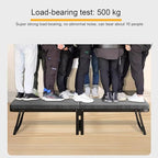 Camping Cots Double Load-Bearing Leg Design, Camping Cot 10 BeamsStable, Folding Bed Silent Anti-Skid Wheels, Folding Cot(185x38x80cm/73x15x32in)