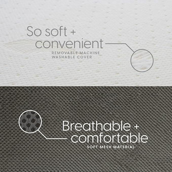 Milliard Trifold Mattress, Queen Size, 4 inch, Portable Foldable Mattress Queen with Medium Firm Foam, Washable Cover, Tri-Folding Floor Bed, Fold Up Guest Bed, RV Travel, Camping, 78" x 58”
