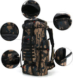 Hiking Backpack for Men 70L/100L Camping Backpack Military Rucksack Molle 3 Days Assault Pack for Climbing | Camping Backpack, 3 Days Assault Pack, for Climbing