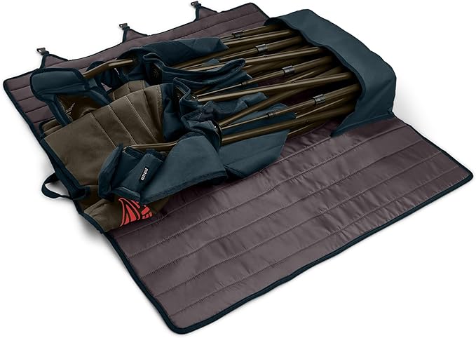 Kelty Lowdown Couch - 3 Person Capacity Camping Chair, Extra Large and Sturdy Bench for Campsites, Soccer Games, and Backyard Parties