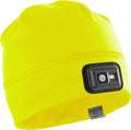 POWERCAP LED Hat Light 150 Lumens Rechargeable Fleece Beanie with Bright Built-in Headlamp Waterproof LED Warm One Size Cap